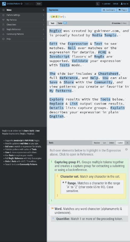 RegExr