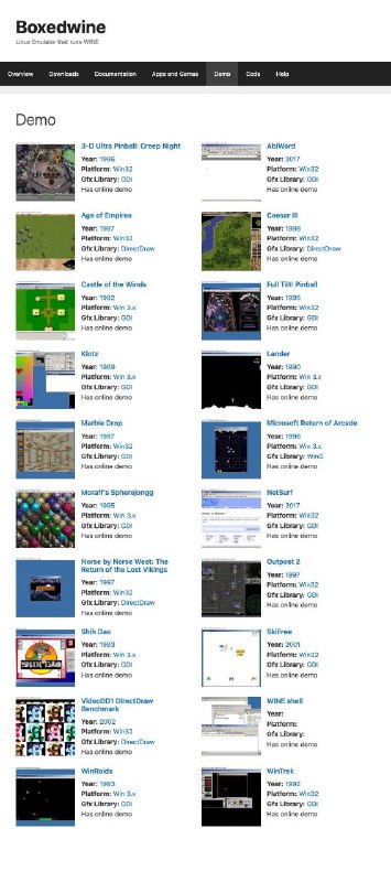 Boxedwine-运行Windows应用程序的 #模拟器 （也能运行在浏览器中）