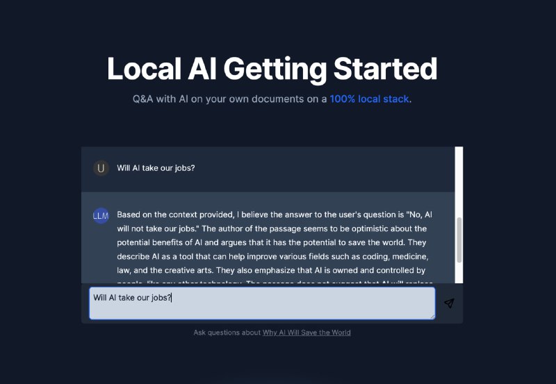Local AI Stack