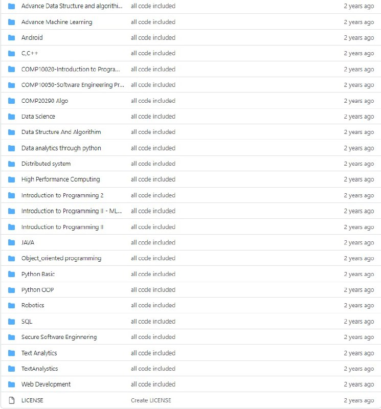 计算机科学课程代码集Github | #计算机科学