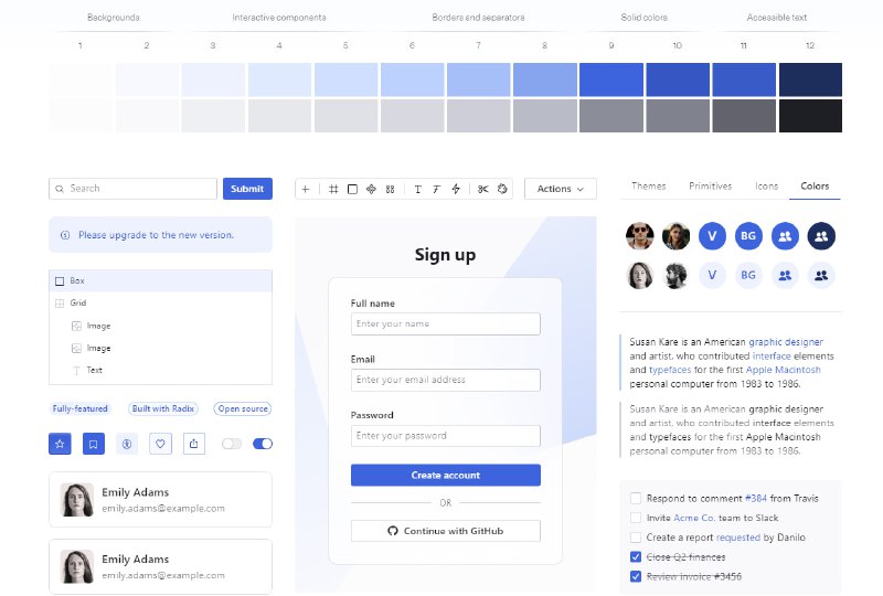 一个配色网站，输入你喜欢的主题色，然后给你生成一组配色方案及预览