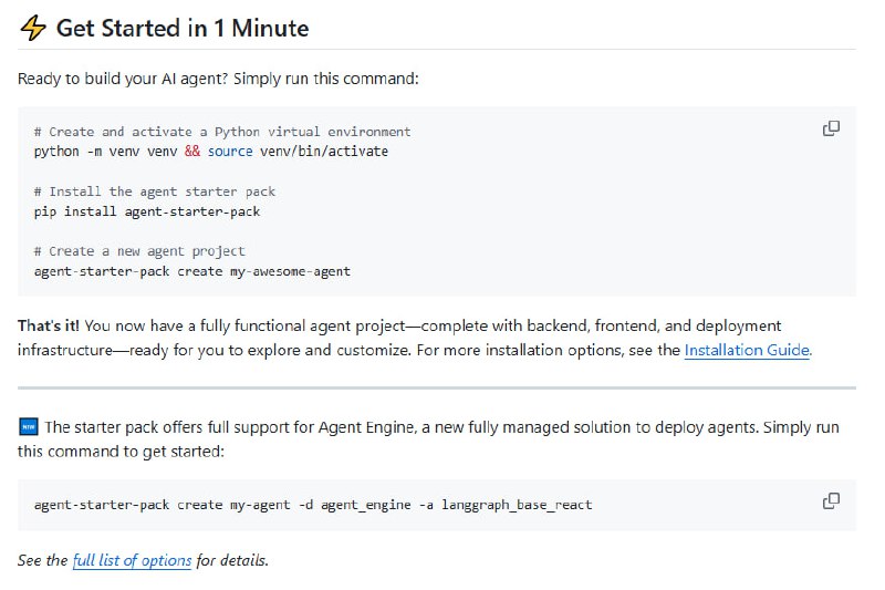 Agent Starter Pack