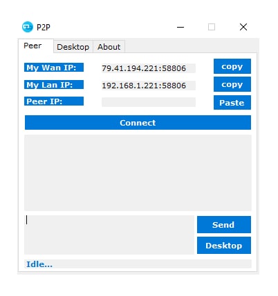 Remote Desktop P2P  基于P2P的远程桌面Remote Desktop P2P  基于P2P的远程桌面