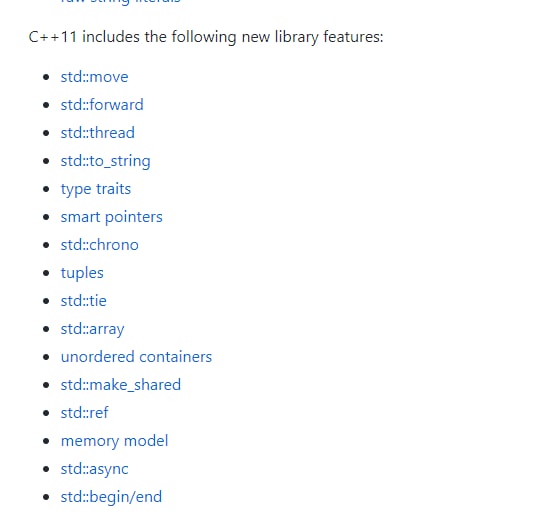现代C++语言/库特性速查(C++20/17/14/11)  #c++现代C++语言/库特性速查(C++20/17/14/11)  #c++