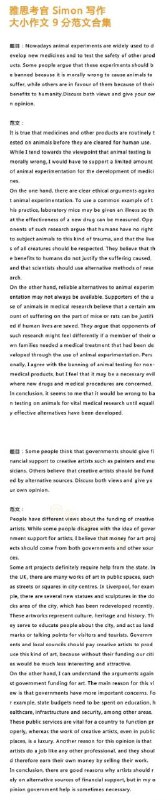 #雅思 考官Simon满分作文#雅思 考官Simon满分作文