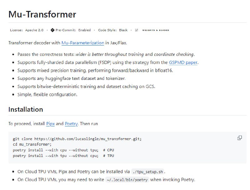 Mu-Transformer