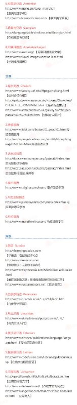 世界各国语言学习网站 #小语种 #网站世界各国语言学习网站 #小语种 #网站