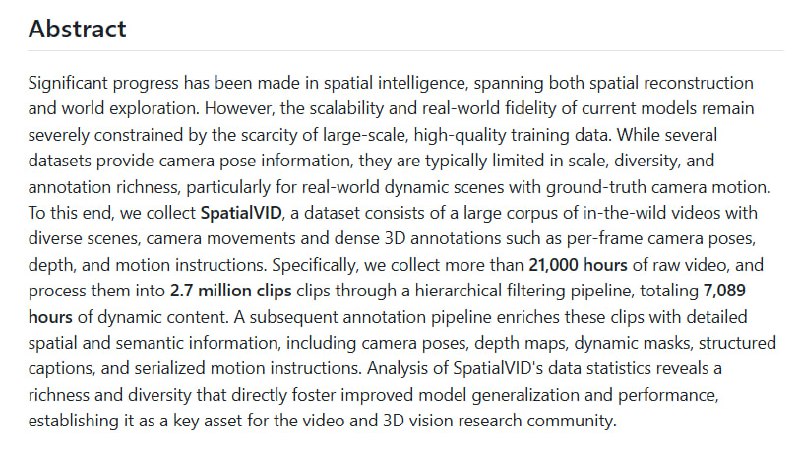SpatialVID