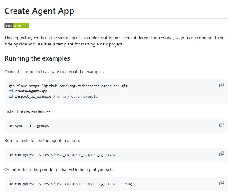 create-agent-app