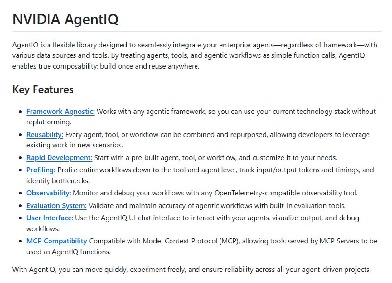 NVIDIA AgentIQ