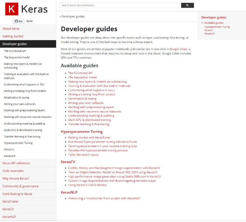 Keras是一个用Python编写的深度学习API， 运行在机器学习平台TensorFlow之上