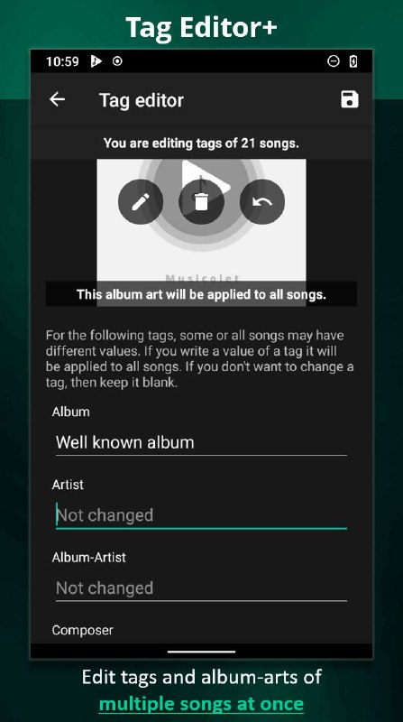 Musicolet 这是一款小型但功能强大的Android离线音乐播放器，可组织和播放存储在设备上的本地音频文件 #音乐 #播放器 #工具Musicolet 这是一款小型但功能强大的Android离线音乐播放器，可组织和播放存储在设备上的本地音频文件 #音乐 #播放器 #工具