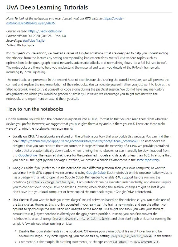 阿姆斯特丹大学深度学习课程资料 #深度学习