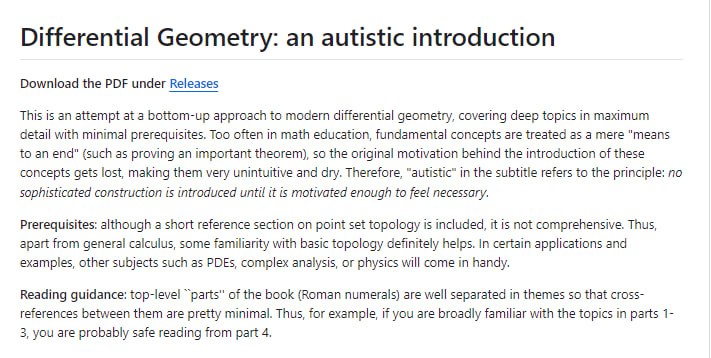 Differential Geometry