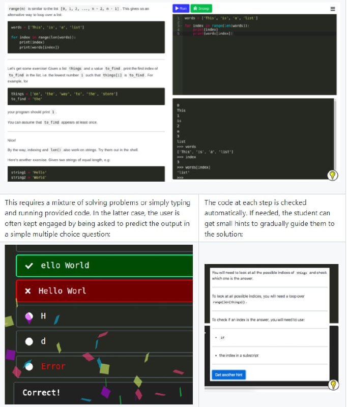 可交互式 Python 教程