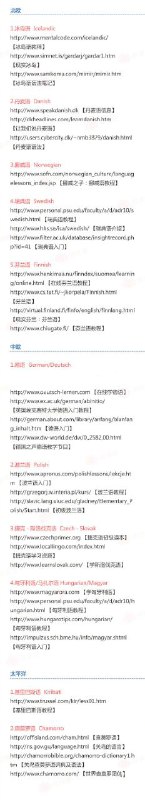 世界各国语言学习网站 #小语种 #网站世界各国语言学习网站 #小语种 #网站