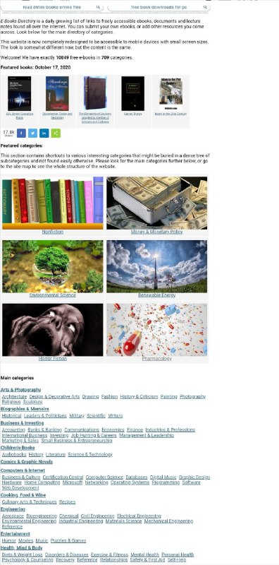 e-booksdirectory 英文 #电子书 网站