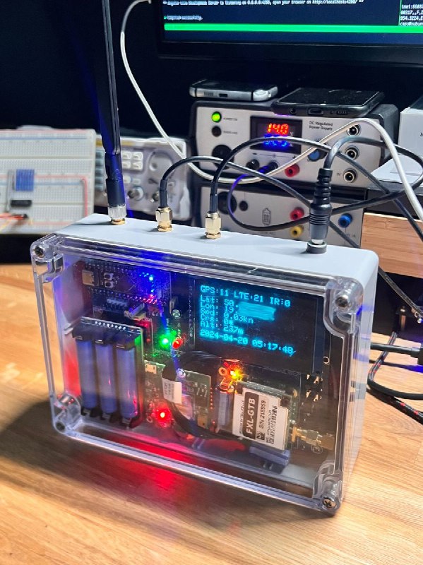Aegir GPS/LTE/Iridium Tracker