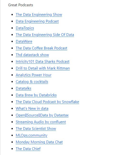 The Data Engineering Handbook