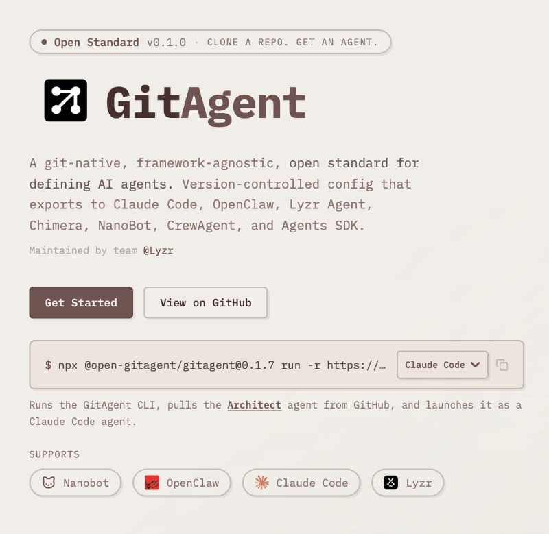 GitAgent
