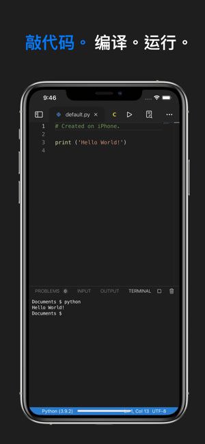Code App - 桌面级 #编辑器 [iOS][￥30→0]丨Code App 适用于 iOS、iPadOS ，具有离线运行 Node.js、Python、PHP、C、C++、版本控制及 40 多种语言云编译支持 ​​​